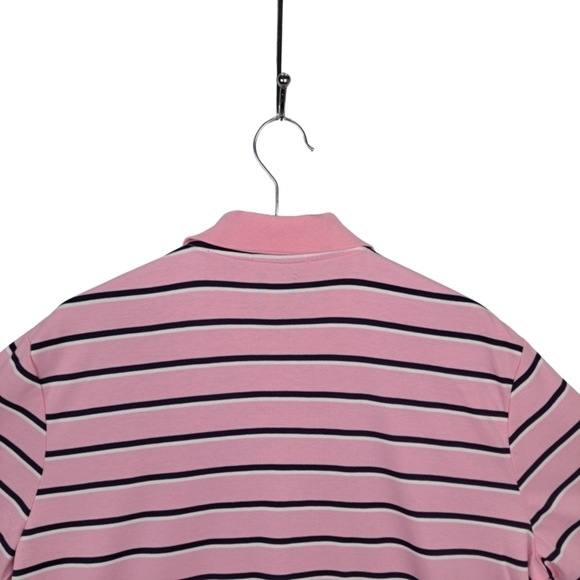 NWT Polo Ralph Lauren Men's M Classic Fit Soft Touch Striped Rose Polo - Picture 9 of 14